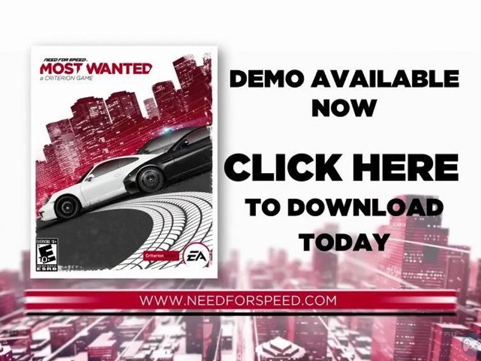 Need for Speed : Most Wanted - Trailer Démo