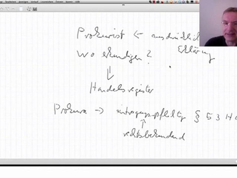 Wo über Prokura informieren