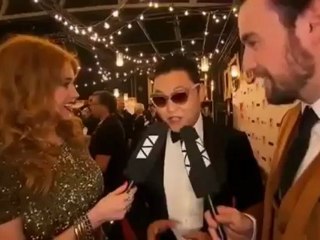 PSY _Gangnam Style_ on the red carpet MTV EMA 2012-1