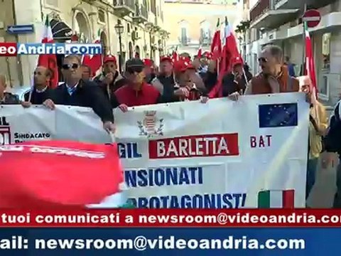 Sciopero generale Cgil contro l'austerità ad Andria - 14 novembre 2012