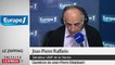Raffarin à propos d'Hollande : "Le ton est sobre, l'action est molle"