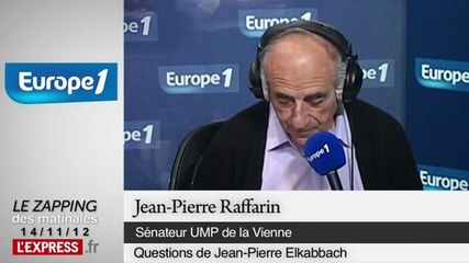 Raffarin à propos d'Hollande : "Le ton est sobre, l'action est molle"