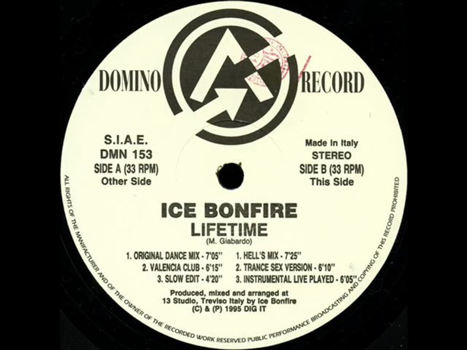 Ice Bonfire - Lifetime (Original Dance Mix)