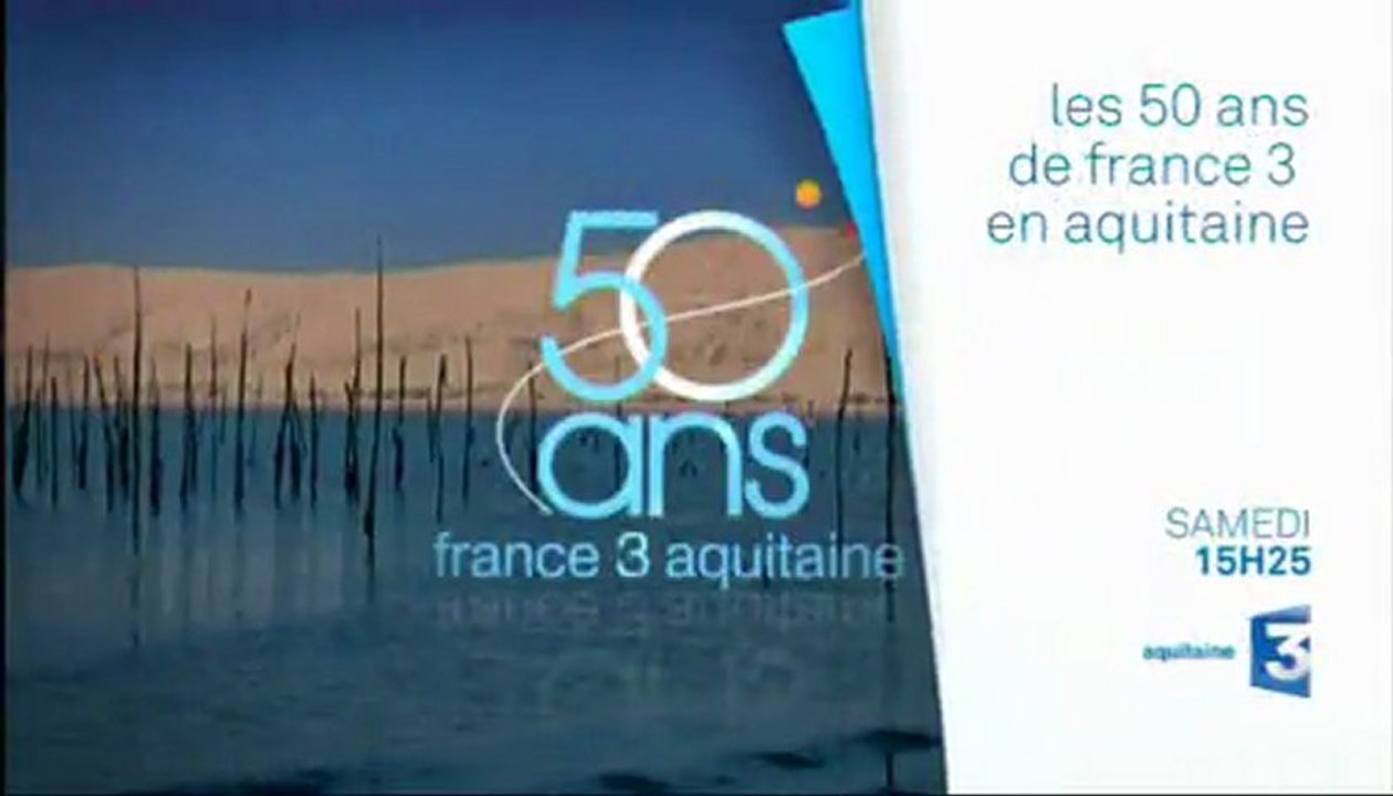50 ans de télévision régionale avec France 3 Aquitaine