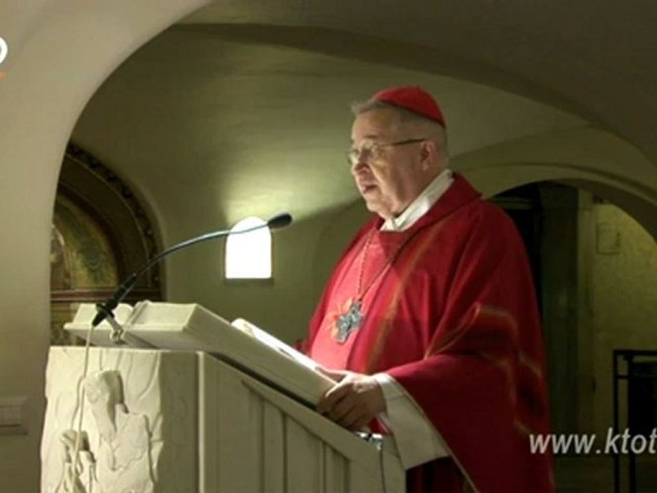 Homélie de Mgr Vingt-Trois sur le tombeau de saint Pierre