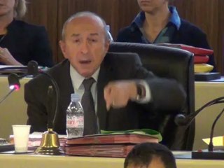 Intervention de Gérard Collomb sur le service public de l'eau
