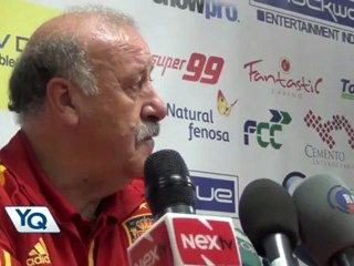 Del Bosque asegura que no es ningún "trastorno" venir a Centromaerica