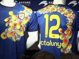 Le nouveau maillot pour le moins original de la sélection catalane !