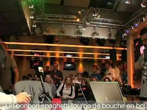 Un spaghetti va de bouche en bouche - C'Cauet sur NRJ