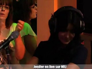 Jenifer en live sur NRJ - C'Cauet sur NRJ