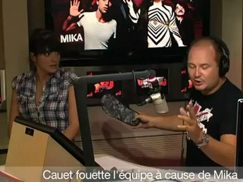 Cauet fouette l'équipe à cause de Mika - C'Cauet sur NRJ