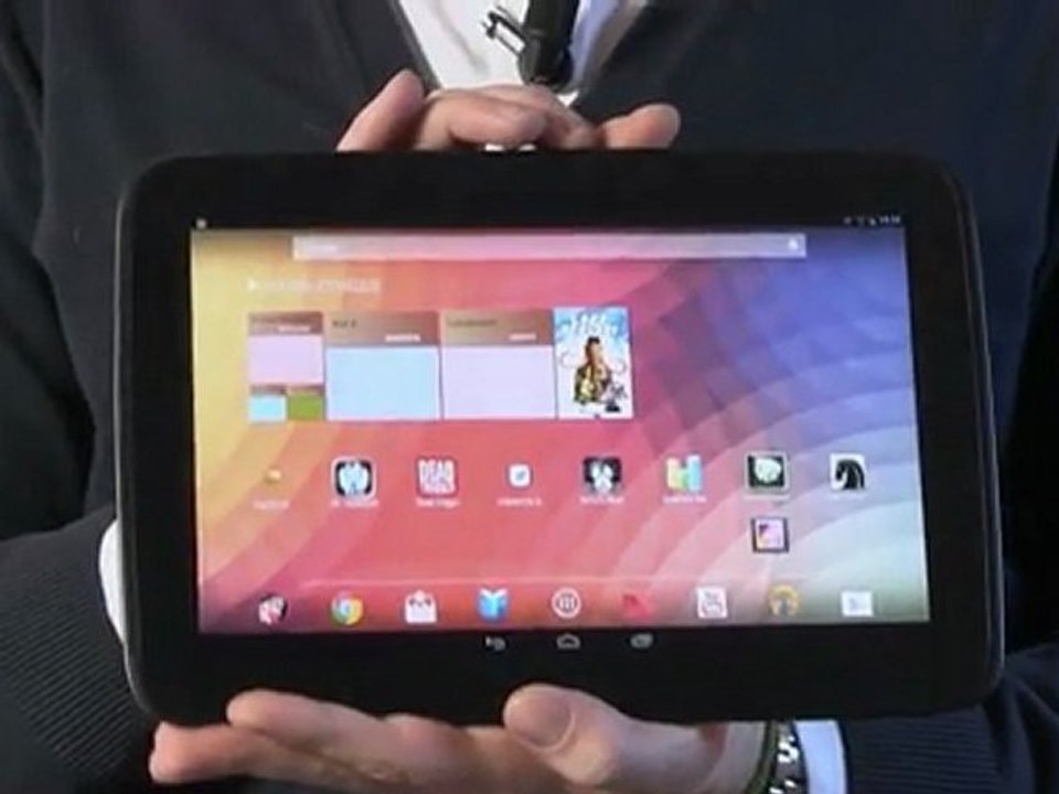 Nexus 10 : la tablette de Google concurrente de l'iPad