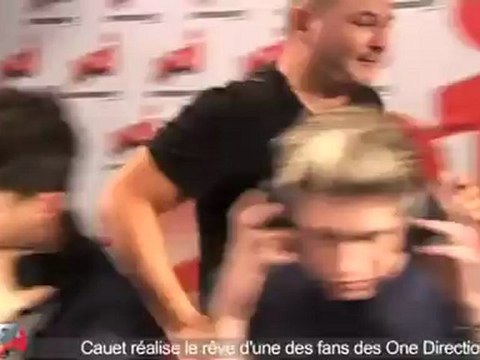 Cauet réalise le rêve d'une des fans des One Direction - C'Cauet sur NRJ