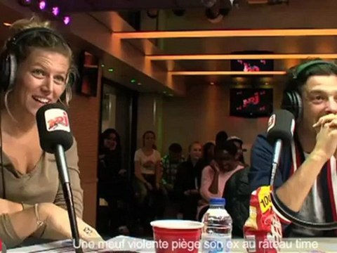 Une meuf violente piège son ex au râteau time - C'Cauet sur NRJ