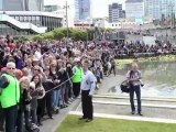 Maori welcome for British royals in New Zealand