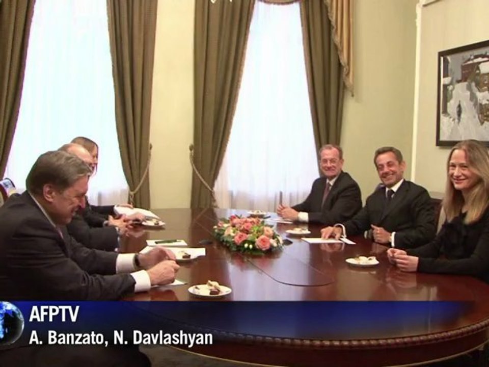 Sarkozy visita Vladimir Putin
