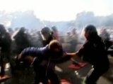 Police battle protesters in Rome anti-austerity protest