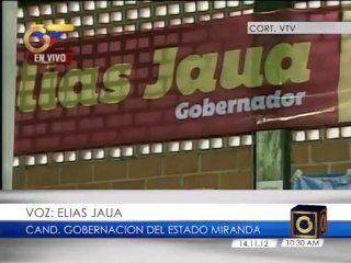 Candidato Elías Jaua dice que se puede construir una nueva vía a Los Teques