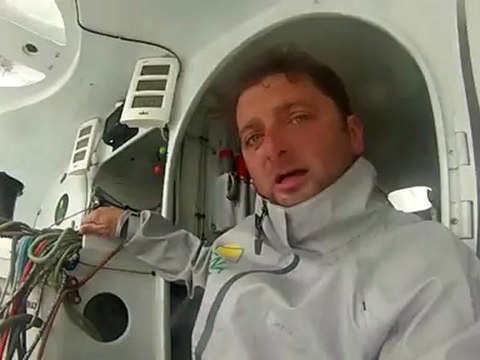 Arnaud Boissières (AKENA Vérandas) se met à l'abri