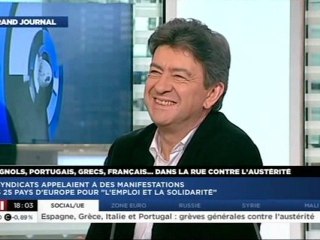 J.-L. Mélenchon - "Le Grand Journal" LCI