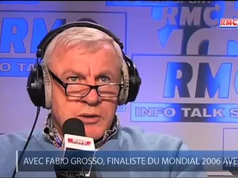 Luis Attaque / F. Grosso et J-A. Boumsong aux bons souvenirs de France-Italie 2006