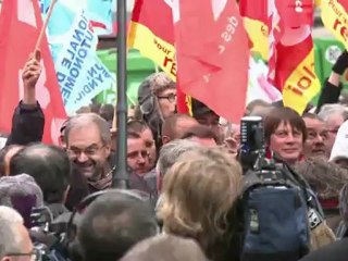 Huelgas en toda Europa