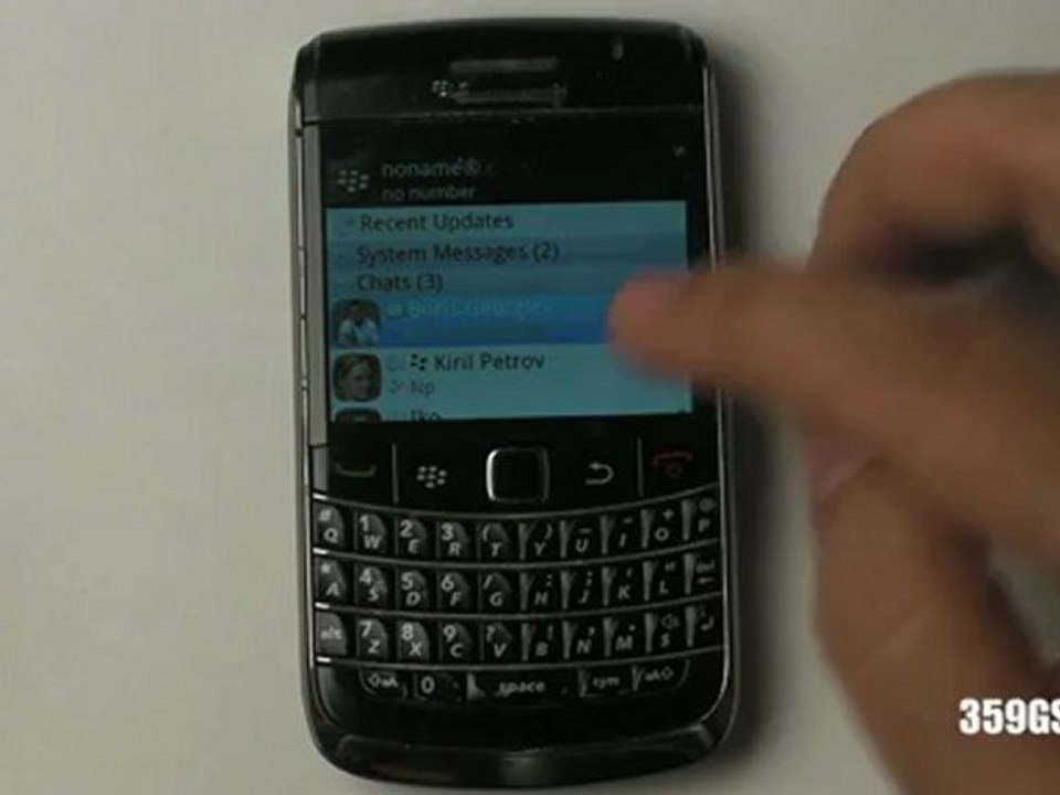 BlackBerry Messenger version 7 - BBM Voice chat