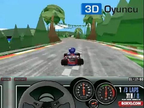 3D Orman Yarışı - 3D Yarış Oyunları