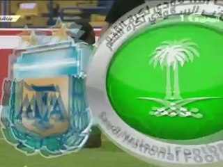 السعودية والارجنتين الشوط الثاني @tvgoalsnet
