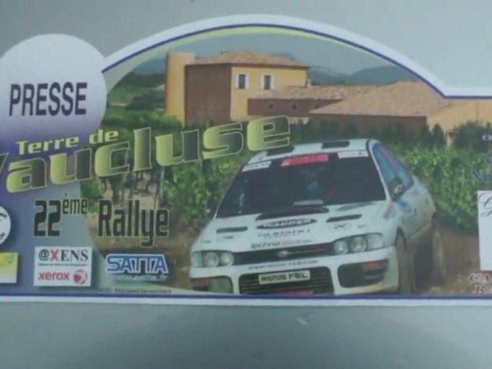 rallye terre du vaucluse 2012