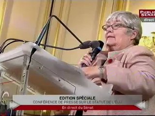 EVENEMENT,Conférence de presse de Jean-Pierre Bel