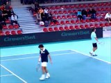 2ème set du double Arnaud Clément/ Fabrice Santoro contre Bahrami/Ljubici
