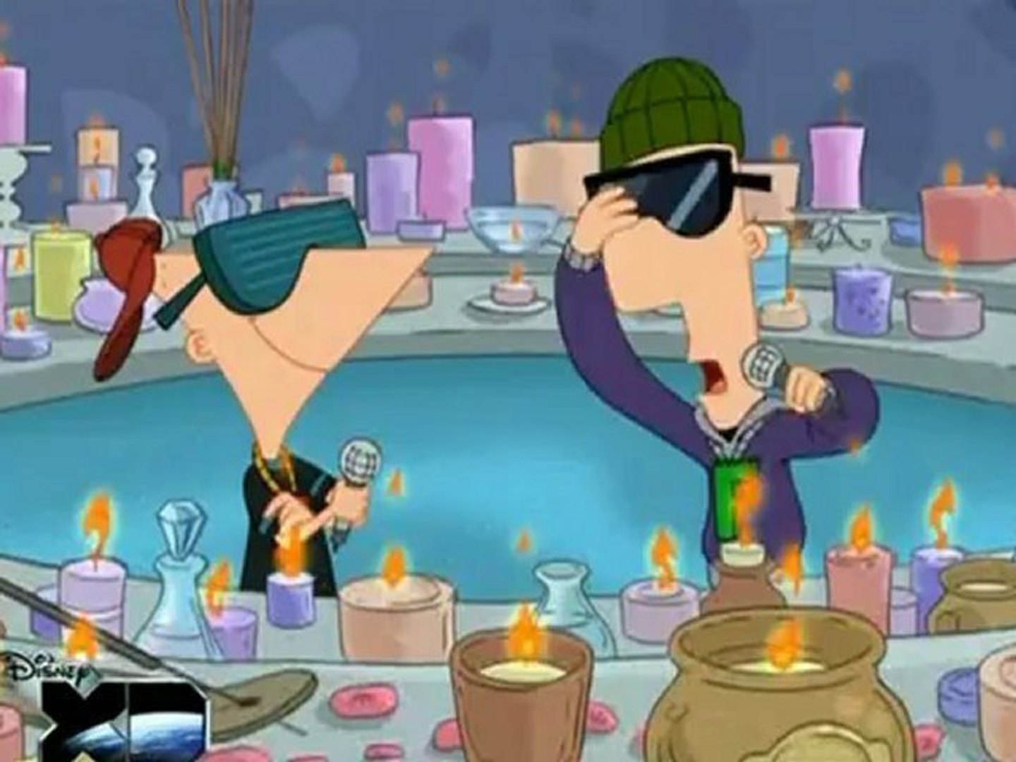 ⁣Phineas et Ferb - song french -c'est le jour spa