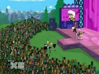 Phineas et Ferb - song french - melange mes molecules a travers