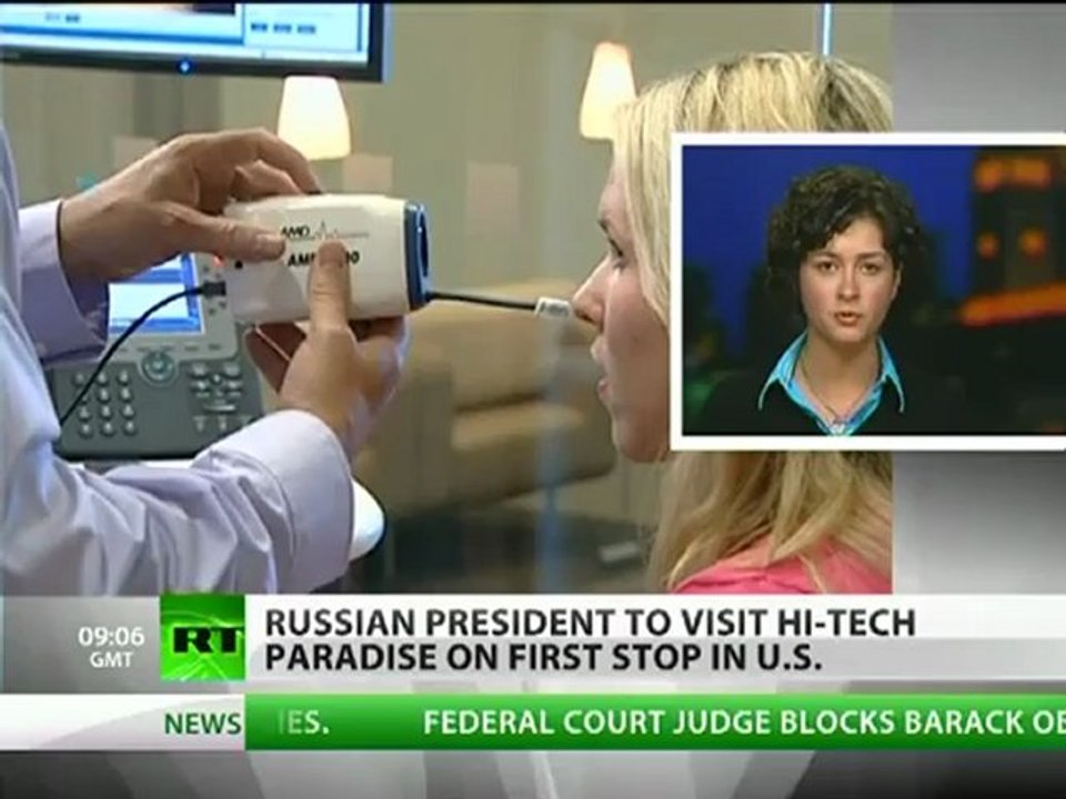 Arnie and Silicon Valley on Medvedev's hi-tech US mission