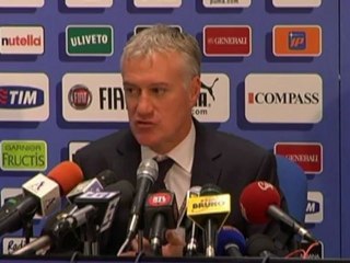 Bleus - Deschamps : ''Je suis content''