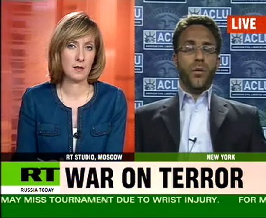 Footage of teen's terror interrogation at Guantanamo release