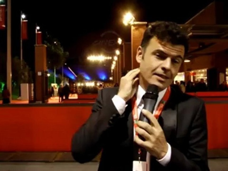 Peter Ramsey regista di Le 5 leggende e Richard Borg sul red carpet del Festival di Roma