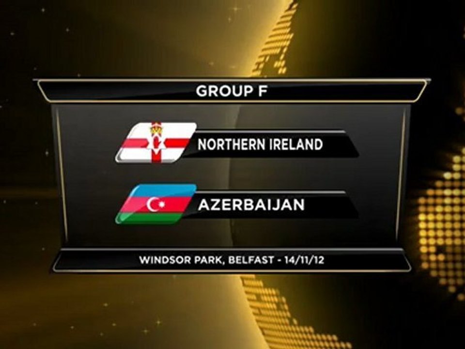 Qualifier 2014 Northern Ireland v Azerbaijan 2012_11_14 Highlights [1-1]