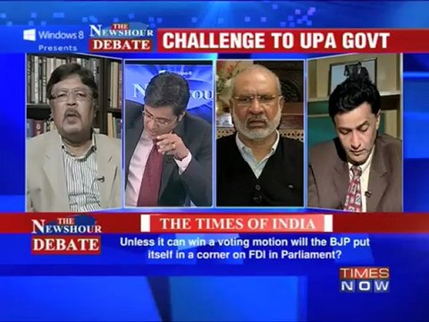 The Newshour Debate: Left seeks vote on FDI (Part 1 of 2)