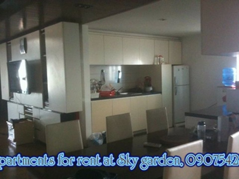 Loft apartment for rent at Sky garden, phu my hung