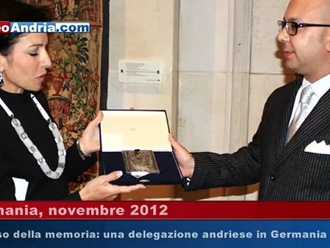 Percorso della memoria: una delegazione andriese in Germania