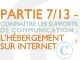 L'hébergement - Connaître les supports de communication internet (7/13)