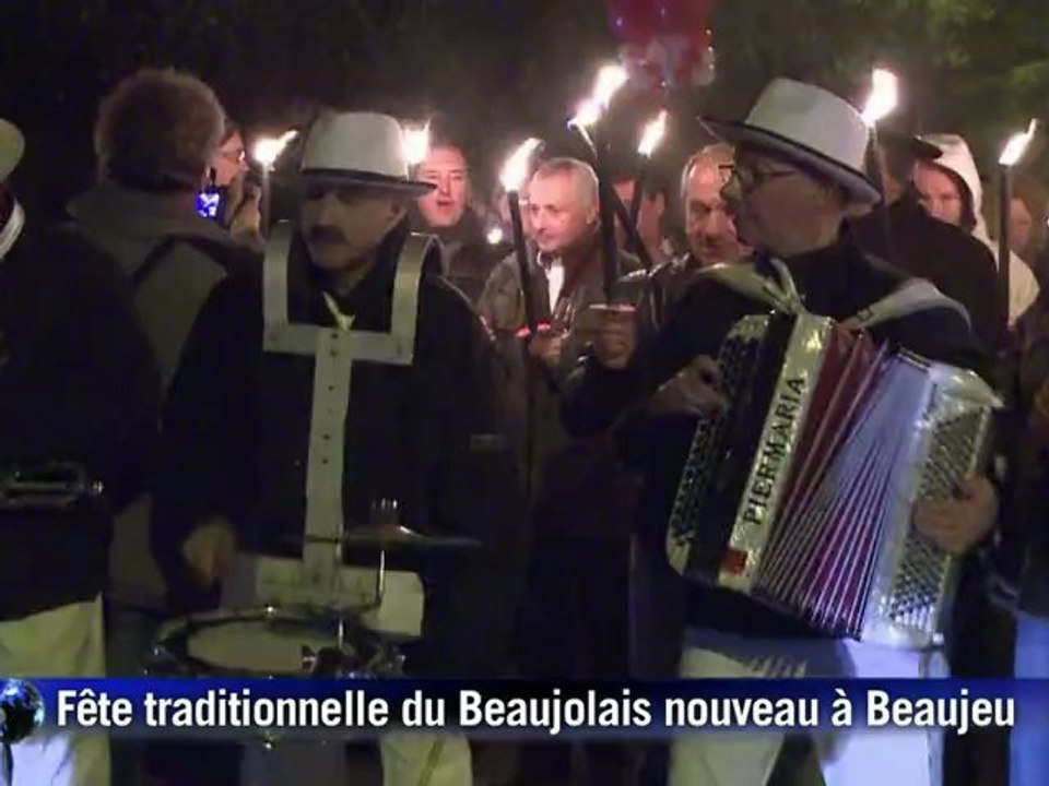 Le beaujolais nouveau millésime 2012 percé à Beaujeu