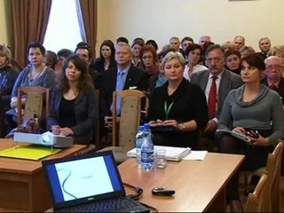"Strategia rozwoju powiatu ostrowskiego" - spotkanie w Starostwie Powiatowym Ostrów Mazowiecka 2012