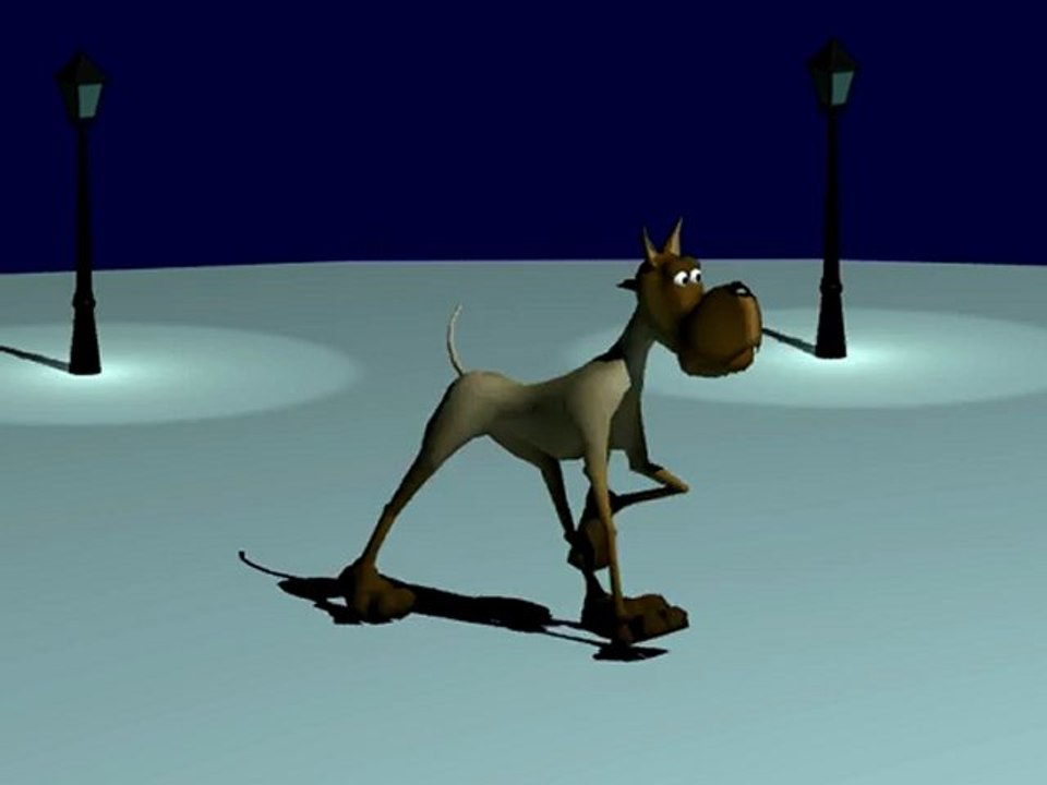 exercice la marche du chien