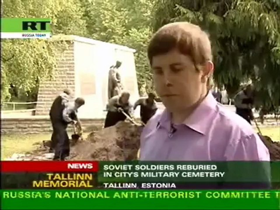 Estonia reburies Soviet soldiers