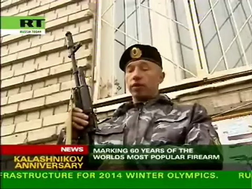 60th anniversary of Kalashnikov rifle