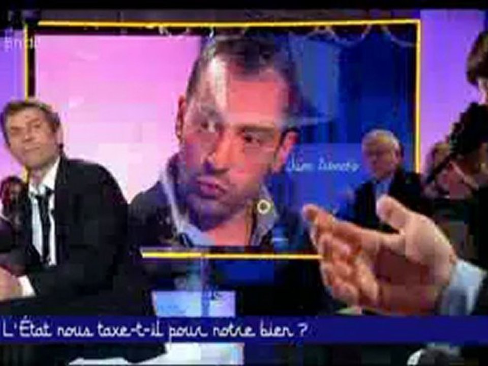 Diffusion du clip de Contribuables Associés "Qui sait ce qu’ils taxeront ensuite ? " dans l'émission Ce soir ou jamais