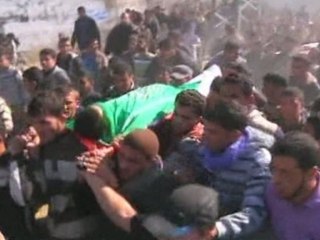 Funerals and panic buying as Israel continues lethal assault on Gaza